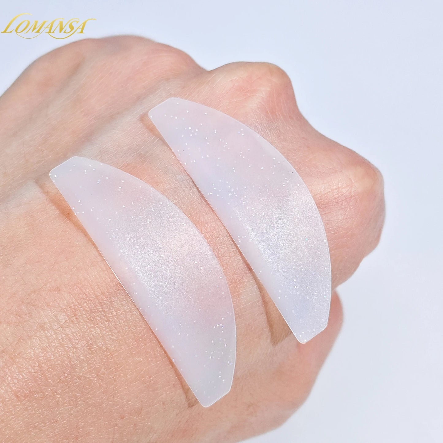 Lomansa 1 Pair Silicone Lash Softening Pads – Eyelash Perm Rods & Shields for Lash Lifting, Professional Eyelash Accessories