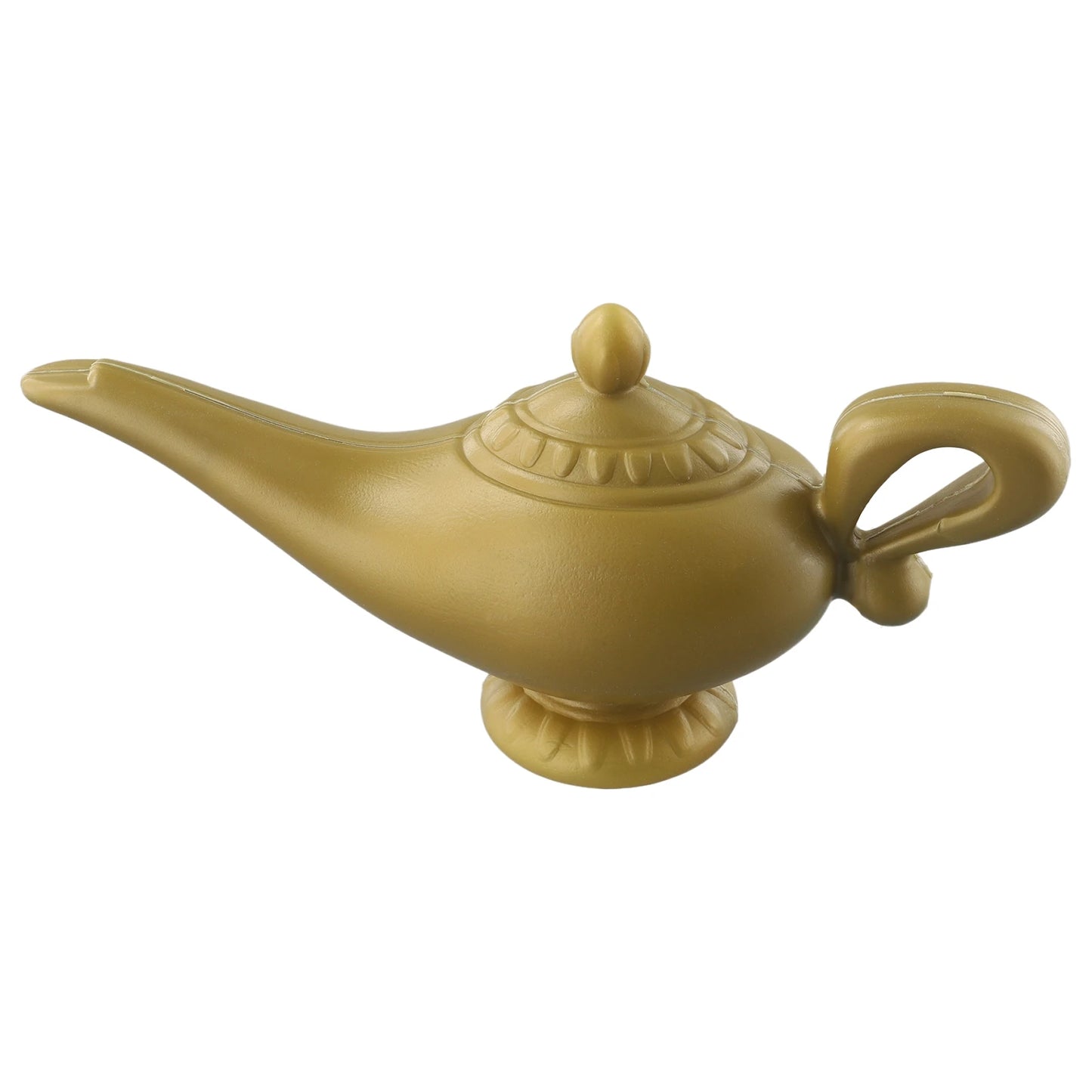 Aladdin Genie Lamp Costume Prop – Vintage Decorative Teapot, Retro Magic Lamp Ornament for Halloween, Christmas & Party Decoration